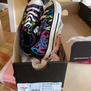 Converse All Star Black Multi Sneakers